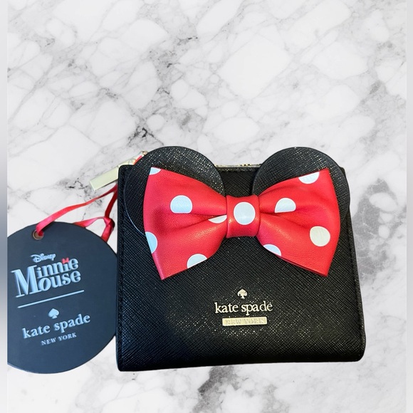 kate spade Handbags - KATE SPADE: Minnie Mouse Wallet